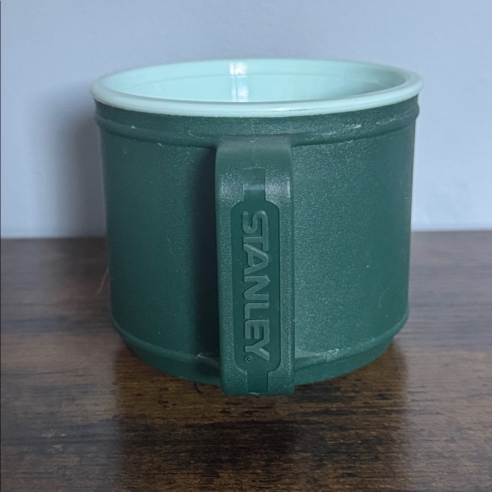 Vintage Authentic Stanley Travel Mug Green